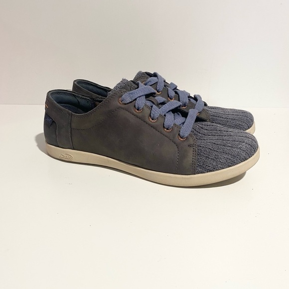 Chaco Women's Ionia‎ Lace Leather Hiking Shoe 9 - Picture 4 of 9